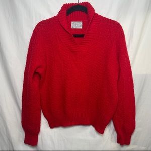Red Pendleton Sweater size Large